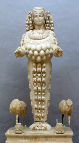 art Artemis_of_Ephesus, 1st c. CE Roman copy.jpg