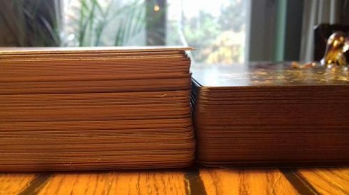 78 Spolia Tarot cards vs 78 Tinker's Damn cards