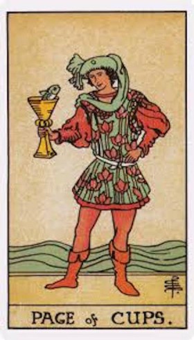 Page of Cups