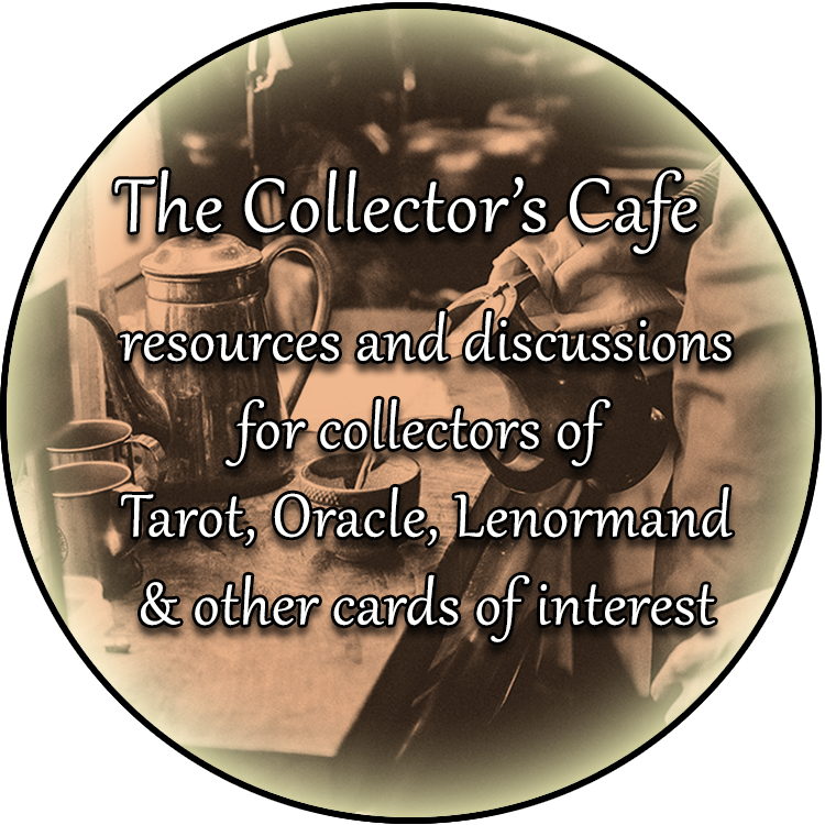 Collector's cafe, tarot deck collecting, oracle deck collector, tarot collector, lenormand collector, buy tarot decks, tarot kickstarter, 